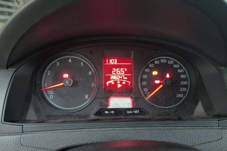 Used Volkswagen Santana 2016 1.6L Manual Fashion Edition Instrument Cluster