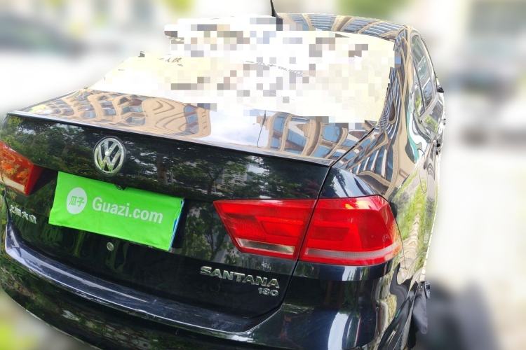 Used Volkswagen Santana 2016 1.6L Manual Fashion Edition Rear Right 45 Deg