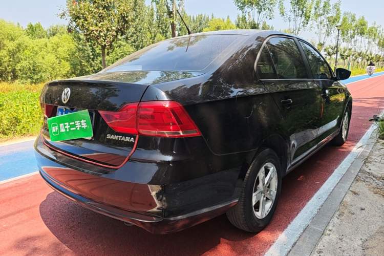 Used Volkswagen Santana 2016 1.4L Manual Fashion Edition Rear Right 45 Deg