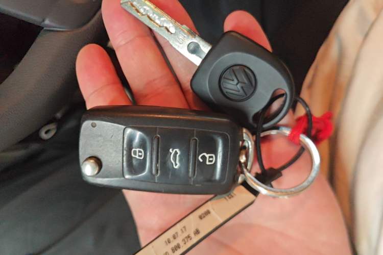 Used Volkswagen Santana 2016 1.6L Manual Fashion Edition Vehicle Key