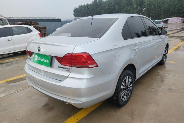 Used Volkswagen Santana 2016 1.6L Manual Fashion Edition Rear Right 45 Deg