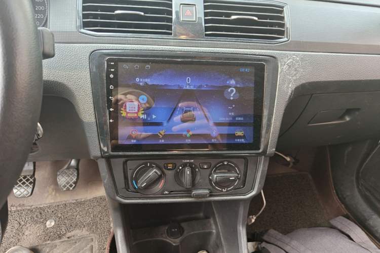 Used Volkswagen Santana 2016 1.6L Manual Fashion Edition Audio And AC Panel