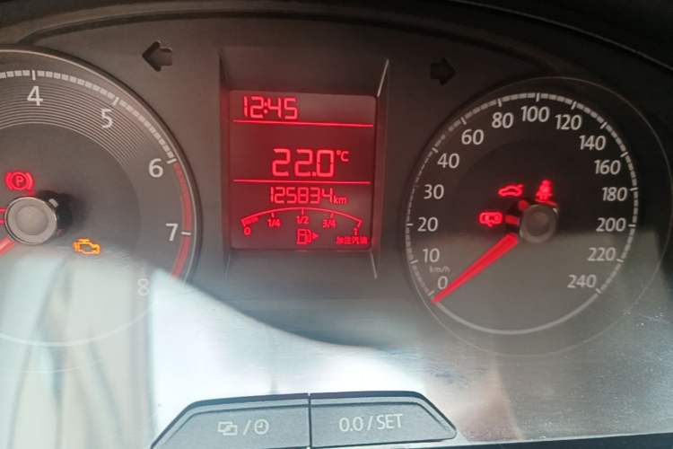 Used Volkswagen Santana 2016 1.6L Manual Fashion Edition Instrument Cluster