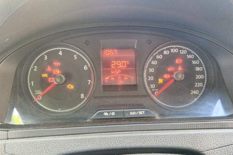 Used Volkswagen Santana 2016 1.6L Manual Fashion Edition Instrument Cluster