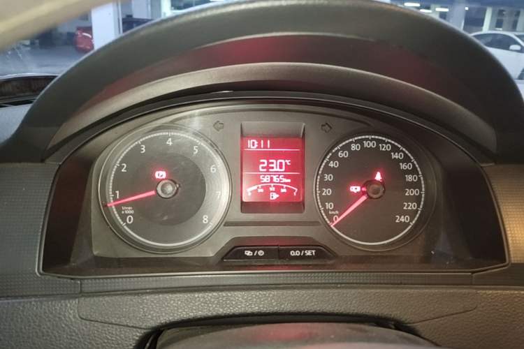 Used Volkswagen Santana 2016 1.6L Manual Fashion Edition Instrument Cluster