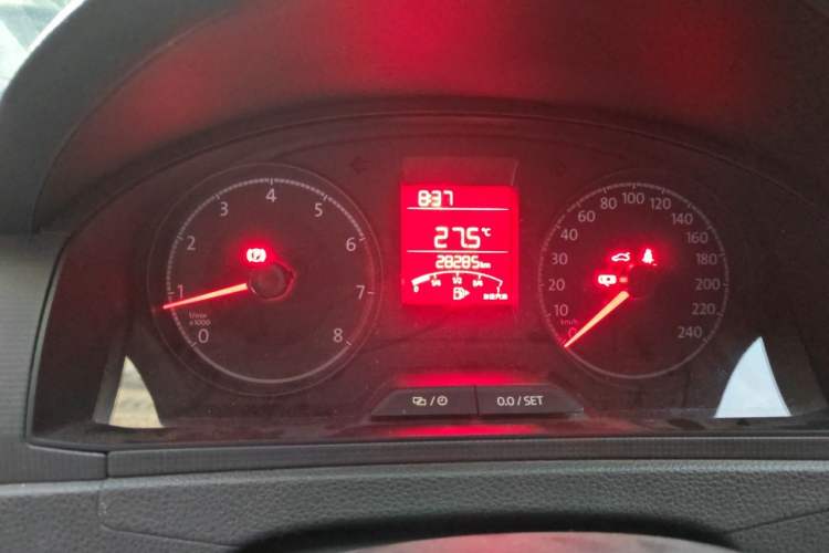 Used Volkswagen Santana 2016 1.6L Manual Fashion Edition Instrument Cluster