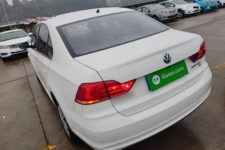 Used Volkswagen Santana 2016 1.6L Manual Fashion Edition Rear Left 45 Deg