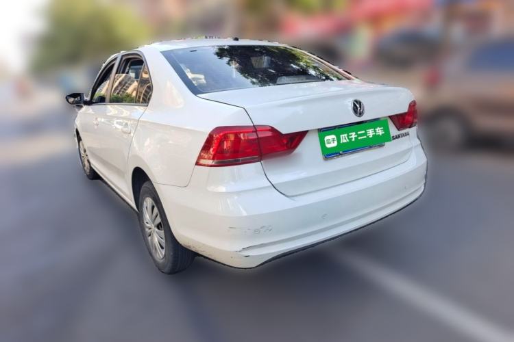 Used Volkswagen Santana 2016 1.4L Manual Fashion Edition Rear Left 45 Deg