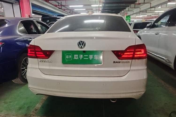 Used Volkswagen Santana 2016 1.4L Manual Fashion Edition Rear