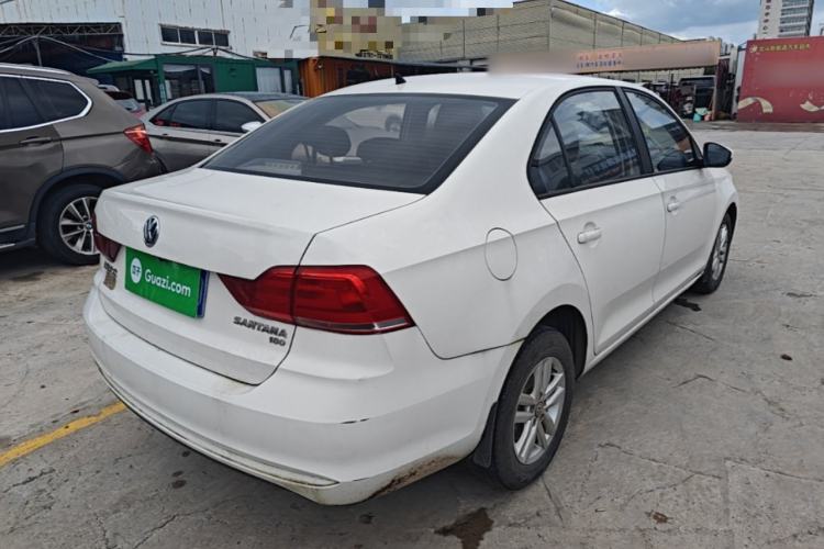 Used Volkswagen Santana 2016 1.6L Manual Fashion Edition Rear Right 45 Deg