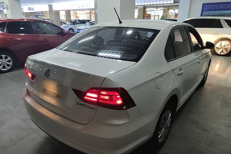 Used Volkswagen Santana 2016 1.4L Manual Fashion Edition Rear Right 45 Deg