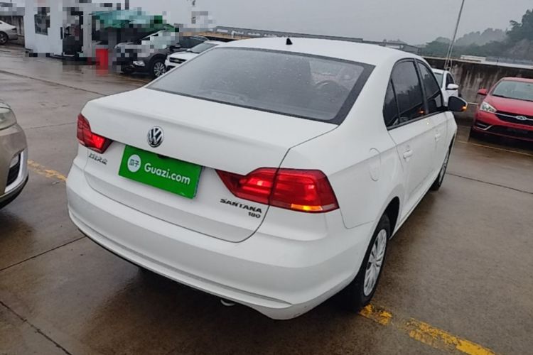 Used Volkswagen Santana 2016 1.6L Manual Fashion Edition Rear Right 45 Deg