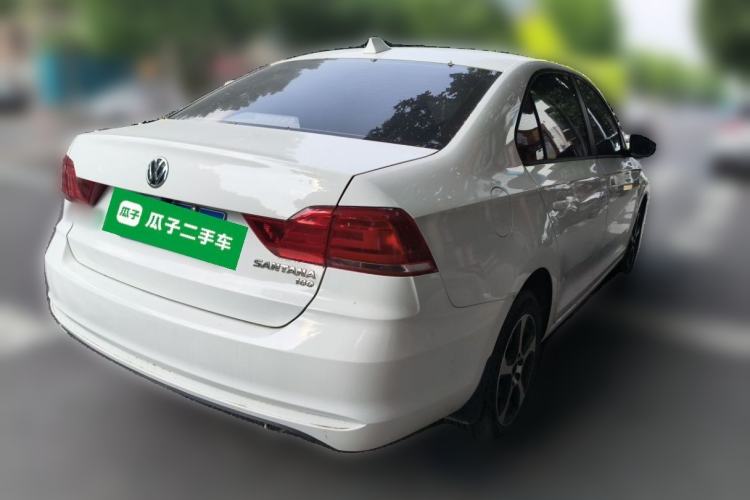 Used Volkswagen Santana 2016 1.6L Manual Fashion Edition Rear Right 45 Deg
