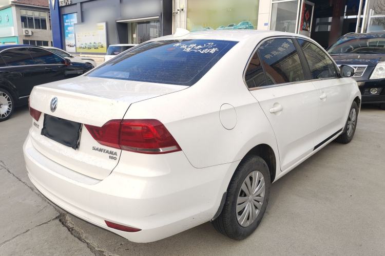 Used Volkswagen Santana 2016 1.6L Manual Fashion Edition Rear Right 45 Deg