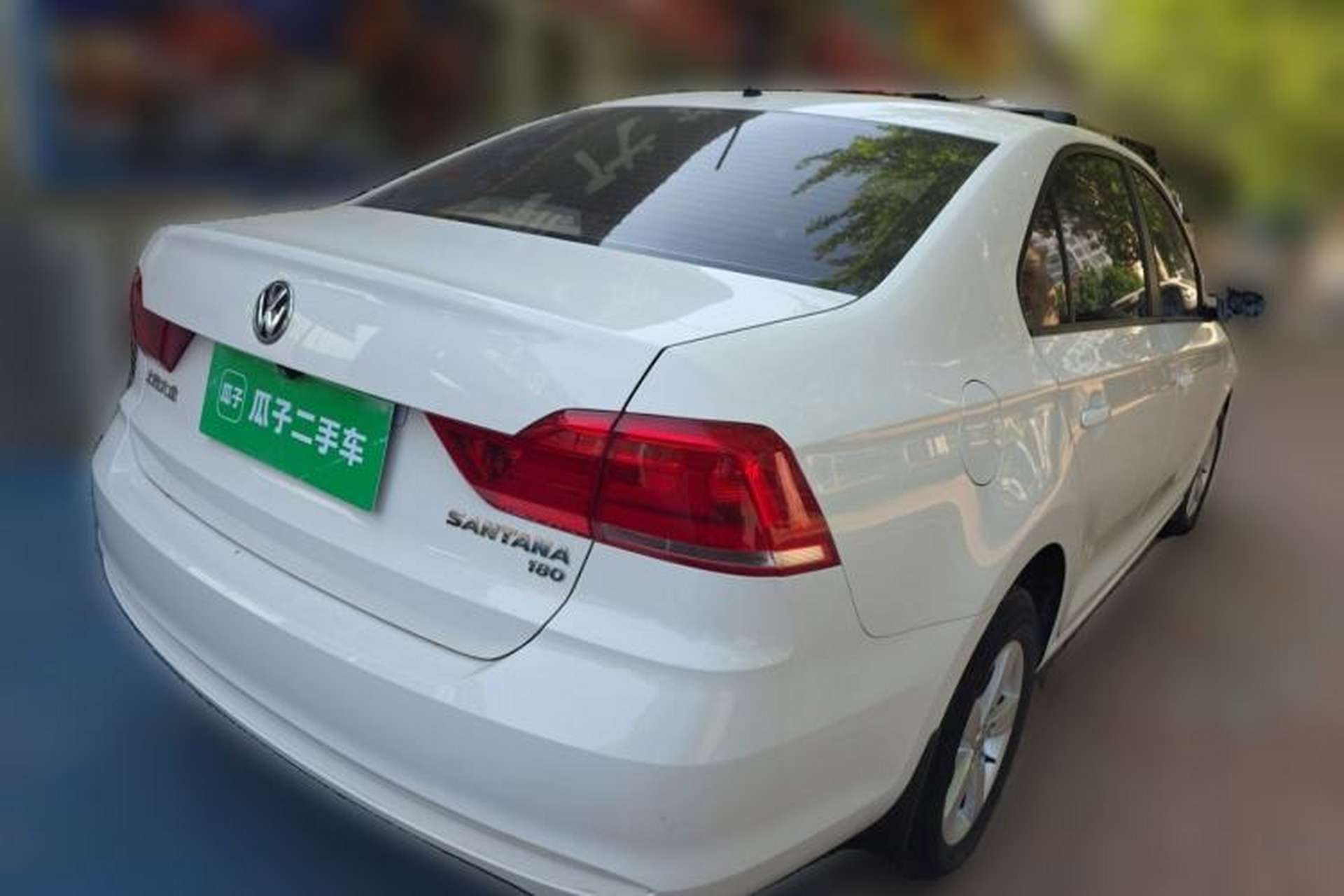 Used Volkswagen Santana 2016 1.6L Automatic Fashion Edition Rear Right 45 Deg