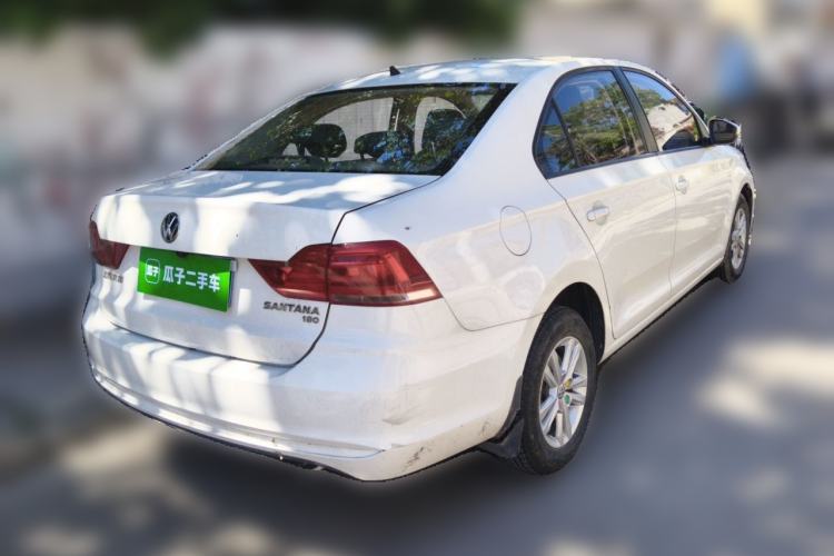 Used Volkswagen Santana 2016 1.6L Manual Fashion Edition Rear Right 45 Deg