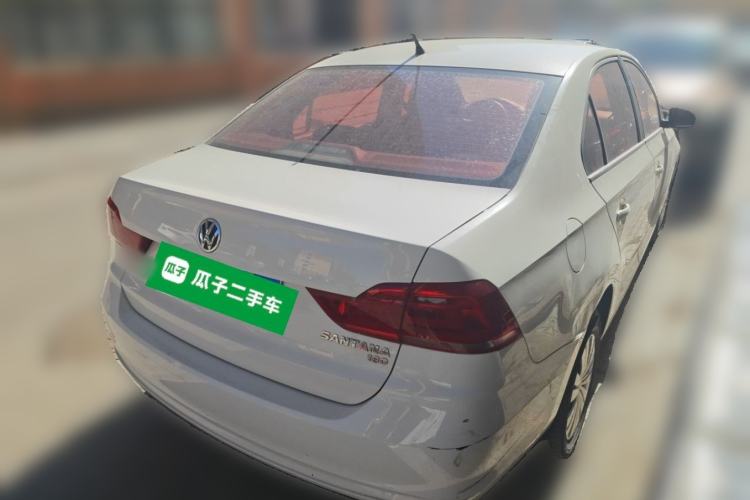 Used Volkswagen Santana 2016 1.6L Automatic Fashion Edition Rear Right 45 Deg