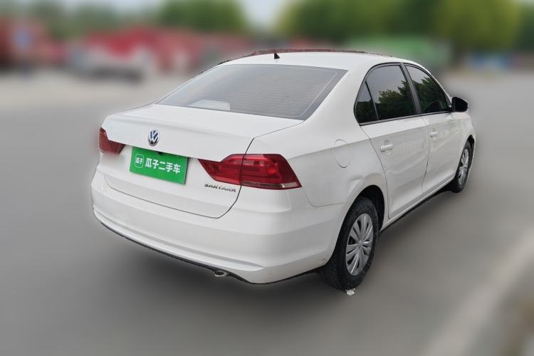 Used Volkswagen Santana 2016 1.4L Manual Fashion Edition Rear Right 45 Deg