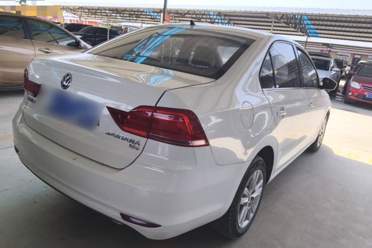 Used Volkswagen Santana 2016 1.6L Automatic Comfort Edition Rear Right 45 Deg