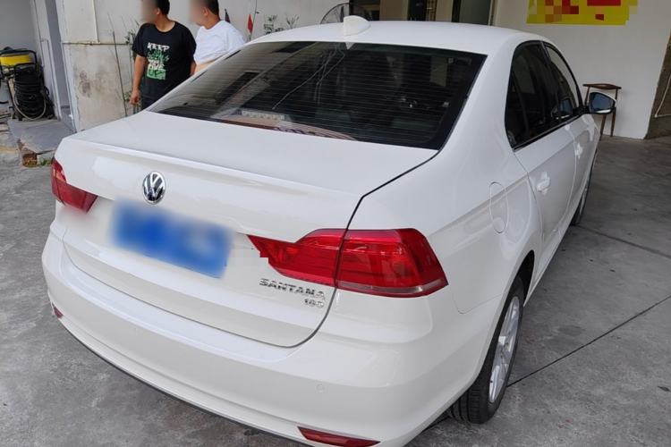 Used Volkswagen Santana 2016 1.6L Automatic Comfort Edition Rear Right 45 Deg