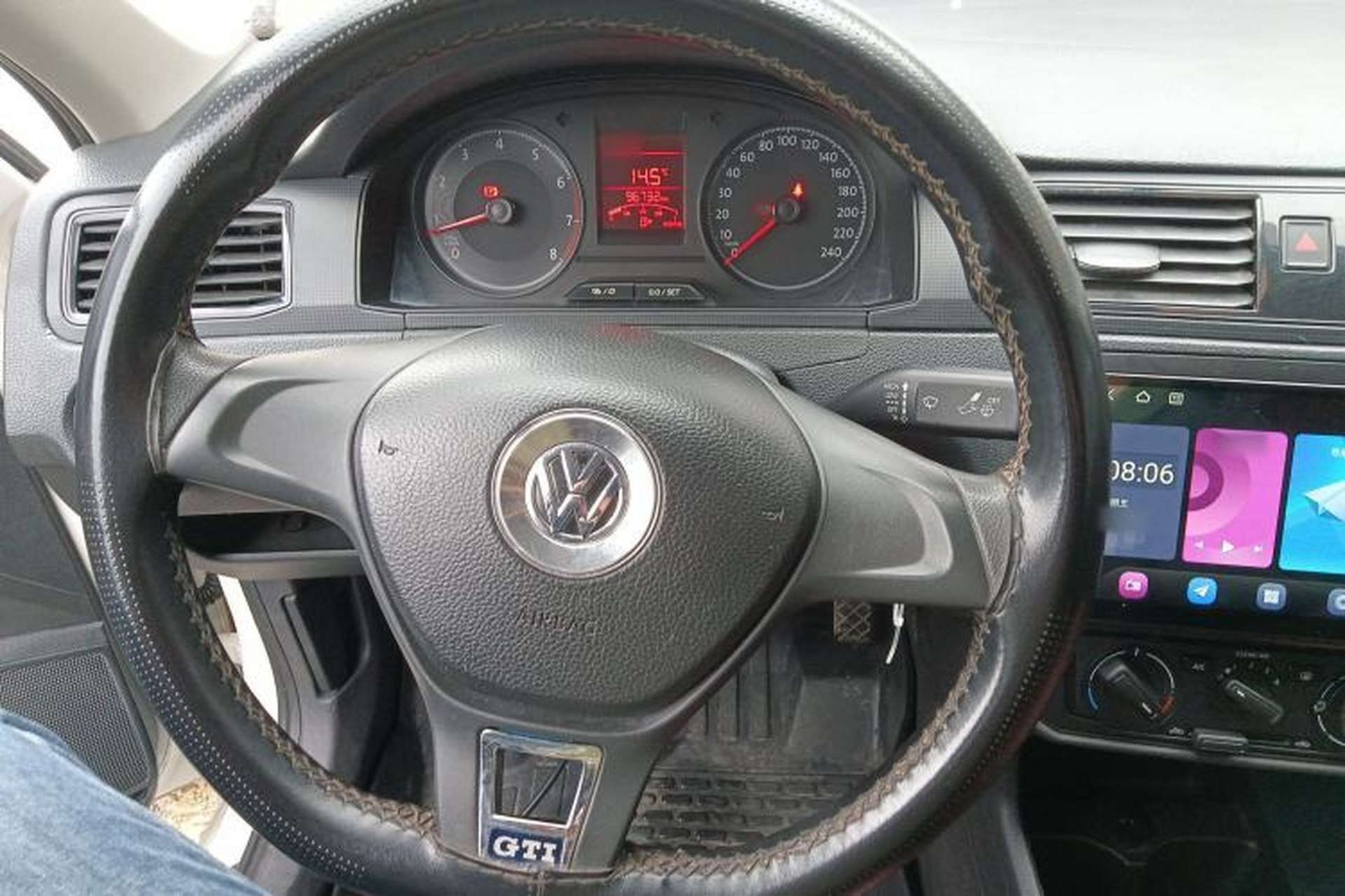 Used Volkswagen Santana 2016 1.6L Manual Fashion Edition Steering Wheel