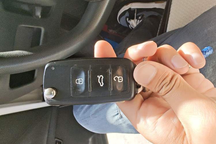 Used Volkswagen Santana 2016 1.6L Automatic Fashion Edition Vehicle Key