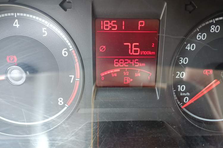 Used Volkswagen Santana 2017 Haval H6 1.6L Automatic Fashion Edition Odometer Close Up