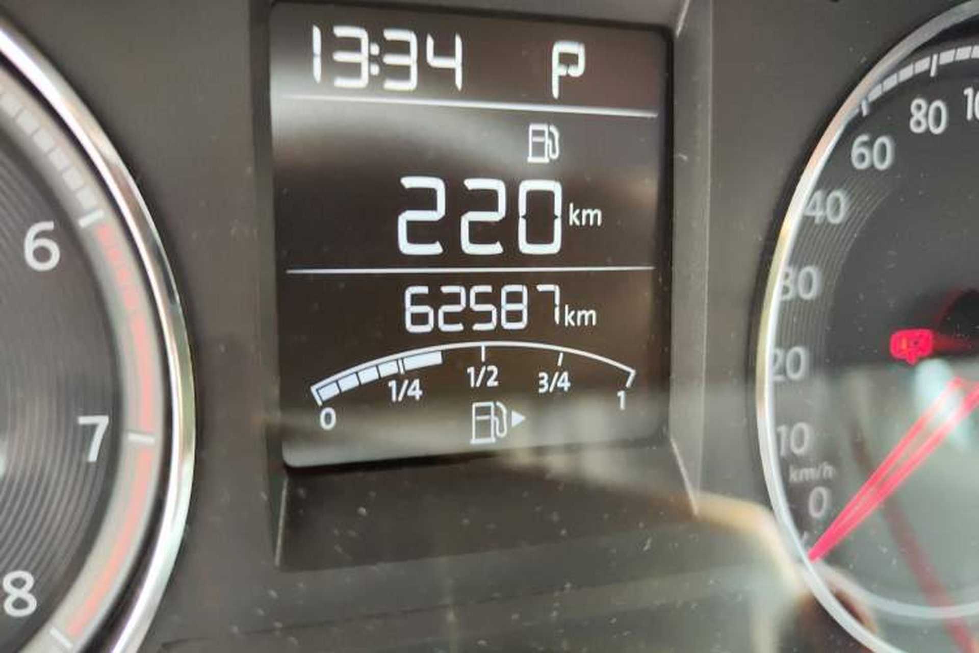 Used Volkswagen Santana 2017 Haval H9 1.6L Automatic Comfort Edition Odometer Close Up