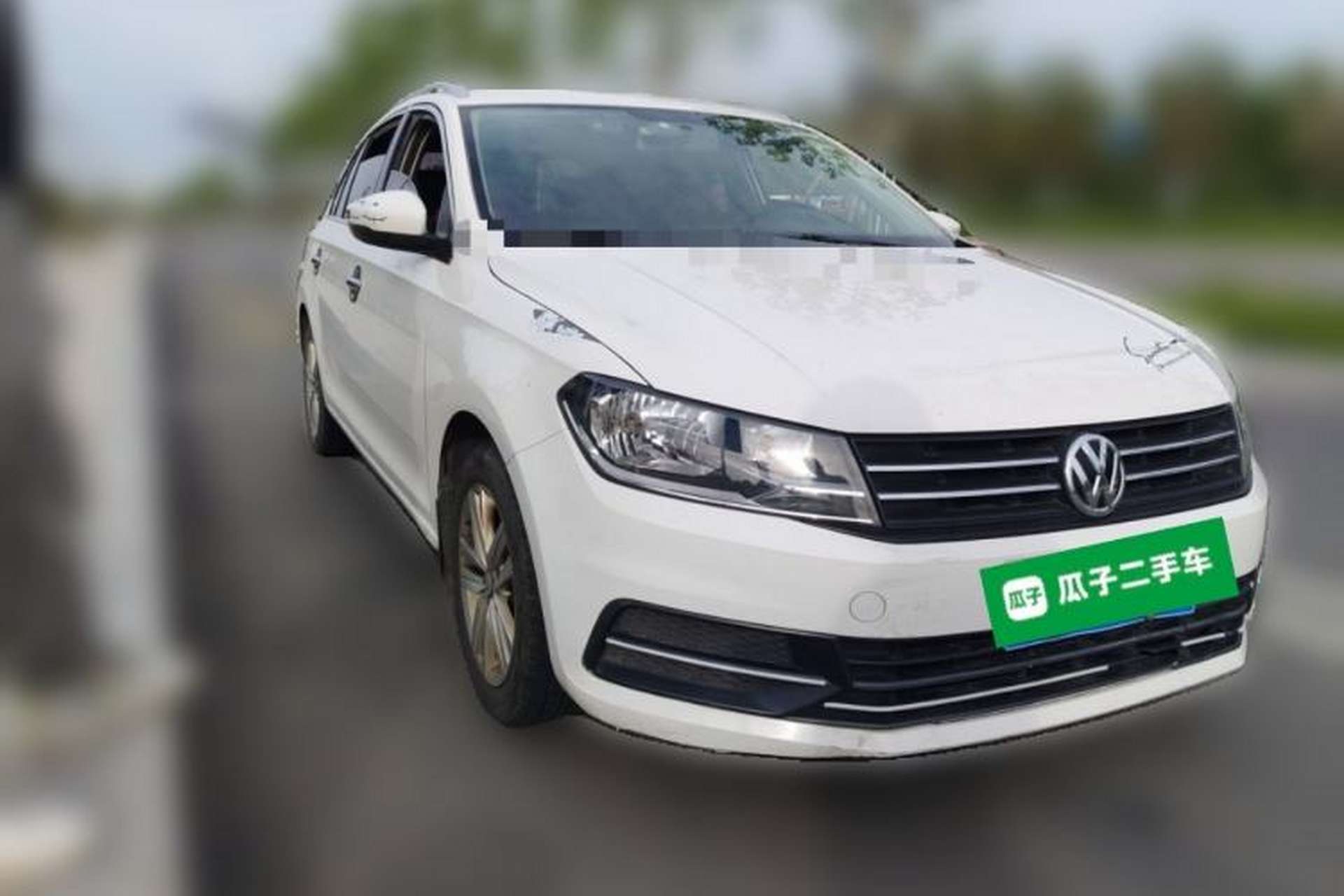 Used Volkswagen Santana 2017 HaoNa 1.4L Manual Fashion Edition Front Right 45 Deg