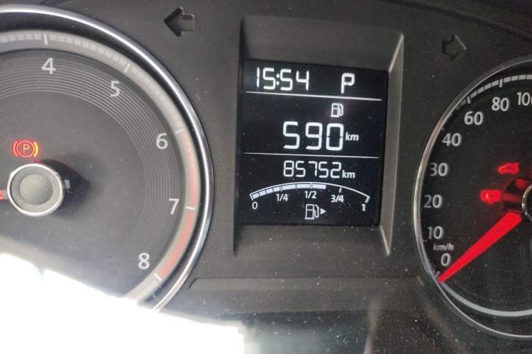 Used Volkswagen Santana 2017 Haval H9 1.6L Automatic Comfort Edition Odometer Close Up