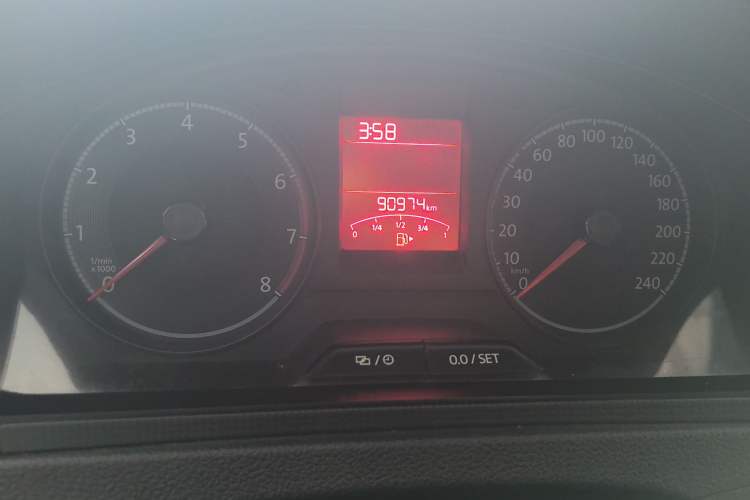 Used Volkswagen Santana 2017 Haval H6 1.6L Automatic Fashion Edition Odometer Close Up