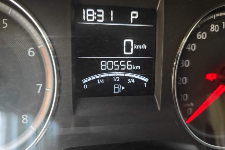 Used Volkswagen Santana 2017 Haval H9 1.6L Automatic Comfort Edition Odometer Close Up