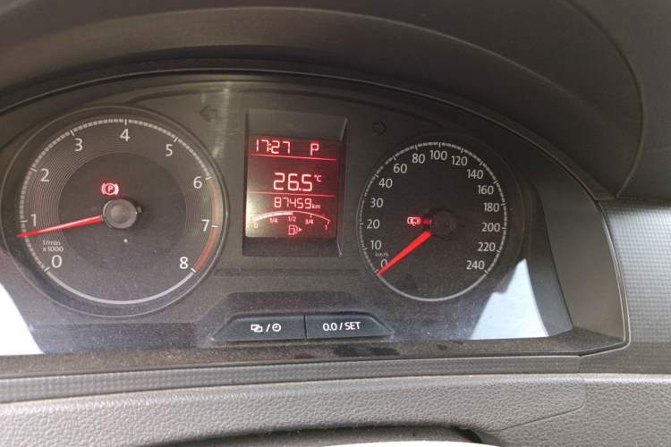 Used Volkswagen Santana 2017 Haval H6 1.6L Automatic Fashion Edition Odometer Close Up