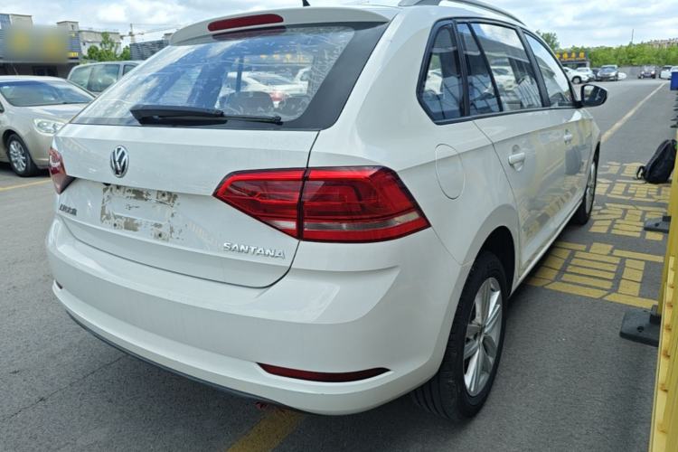 Used Volkswagen Santana 2017 HaoNa 1.4L Manual Fashion Edition Rear Right 45 Deg