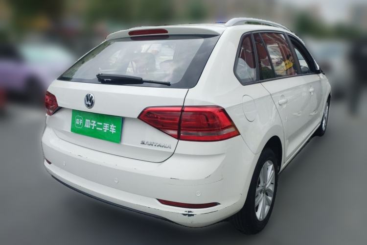 Used Volkswagen Santana 2017 HaoNa 1.4L Manual Fashion Edition Rear Right 45 Deg