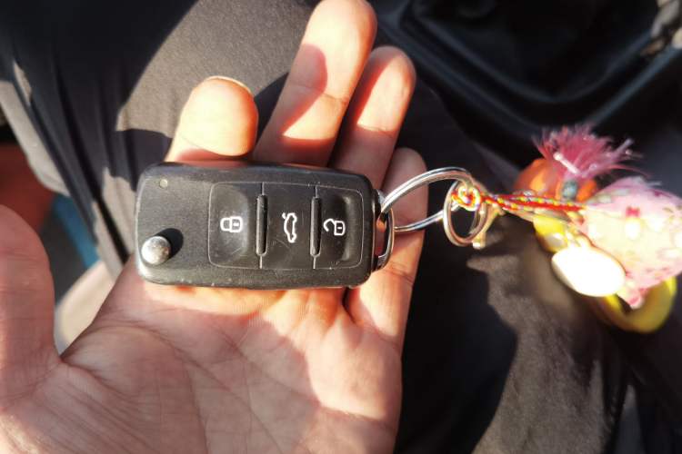 Used Volkswagen Santana 2017 HaoNa 1.4L Manual Fashion Edition Vehicle Key