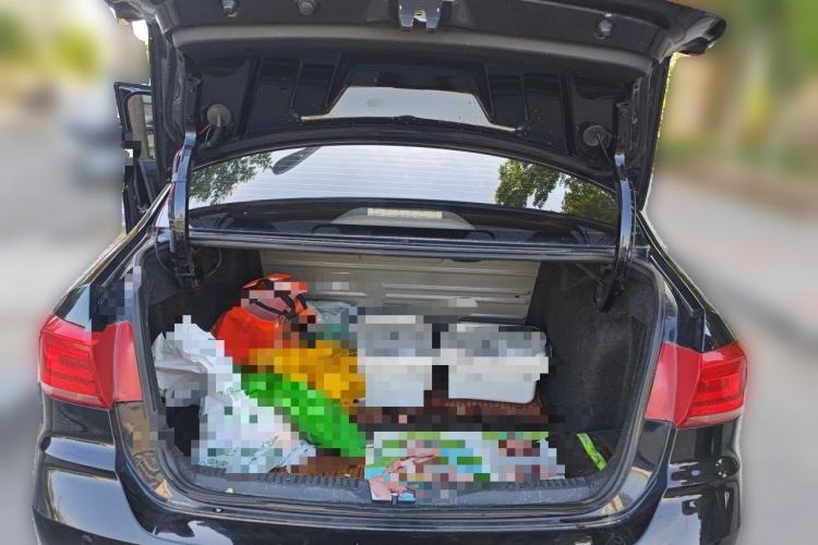 Used Volkswagen Santana 2018 1.5L Manual Fashion Edition Trunk