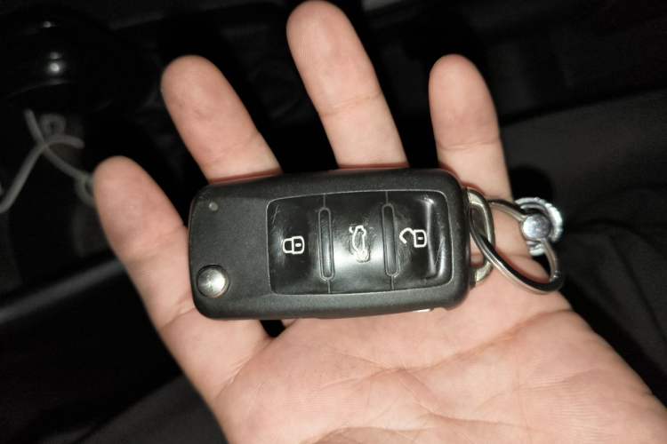 Used Volkswagen Santana 2018 1.5L Automatic Fashion Edition Vehicle Key