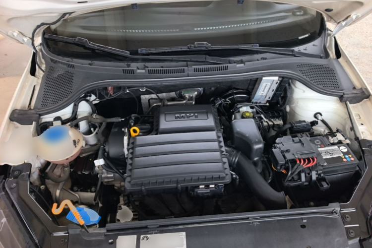 Used Volkswagen Santana 2018 1.5L Automatic Fashion Edition Engine Bay