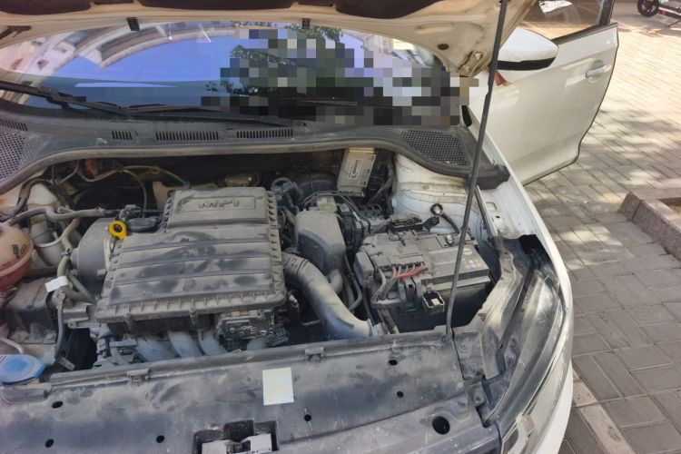 Used Volkswagen Santana 2018 1.5L Automatic Fashion Edition Engine Bay Left