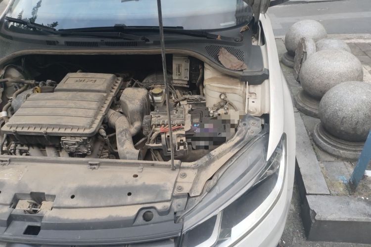 Used Volkswagen Santana 2018 1.5L Automatic Fashion Edition Engine Bay Left