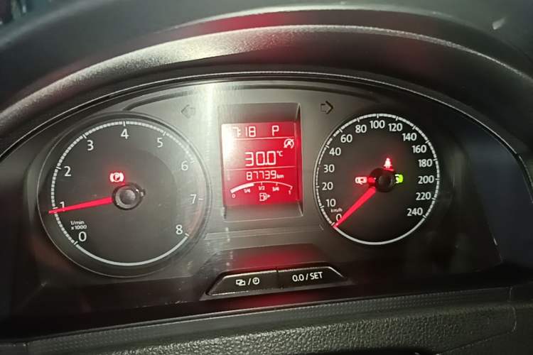 Used Volkswagen Santana 2018 1.5L Automatic Fashion Edition Instrument Cluster