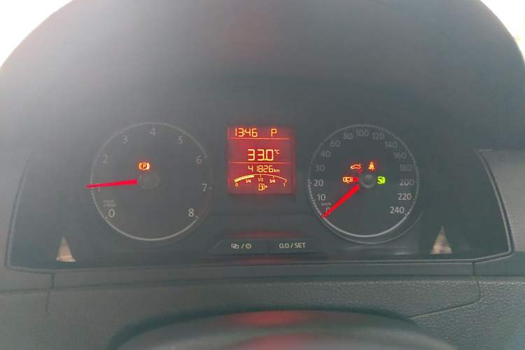 Used Volkswagen Santana 2018 1.5L Automatic Fashion Edition Instrument Cluster