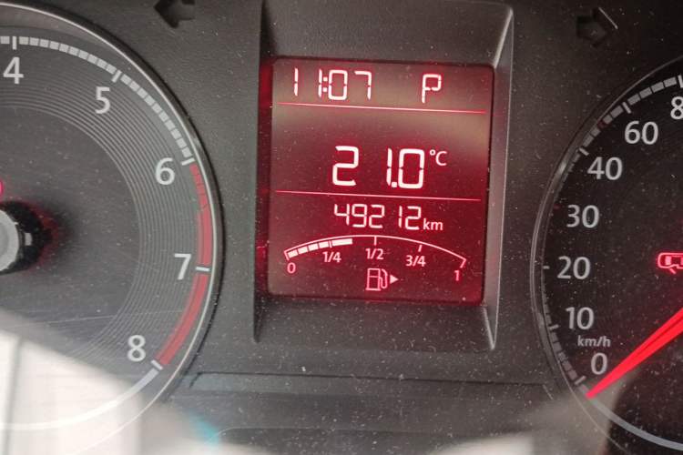 Used Volkswagen Santana 2018 1.5L Automatic Fashion Edition Odometer Close Up
