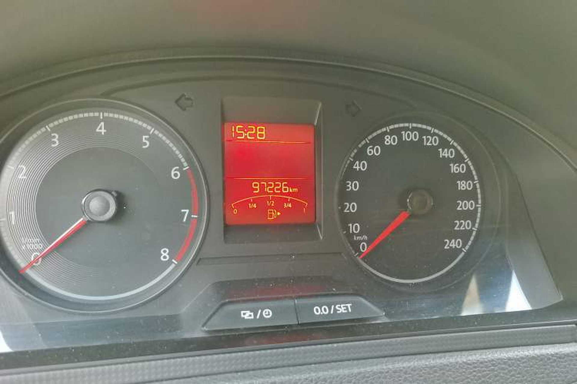 Used Volkswagen Santana 2018 1.5L Manual Fashion Edition Odometer Close Up