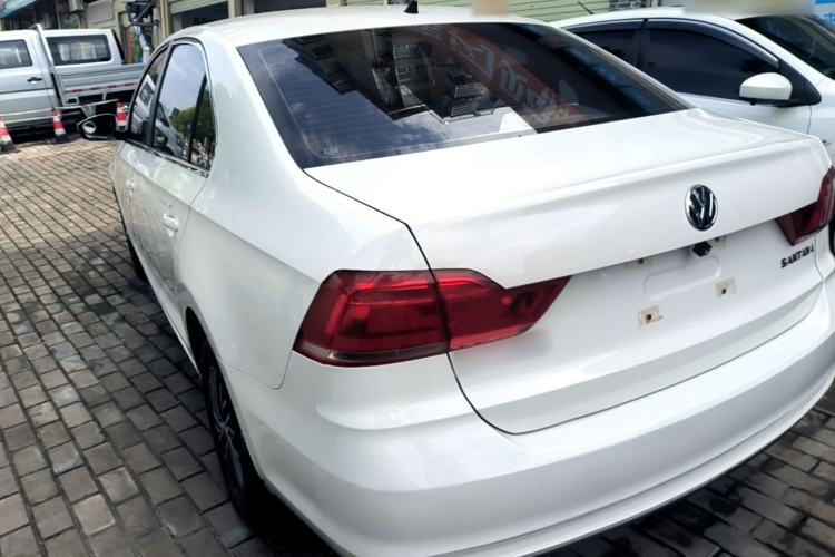Used Volkswagen Santana 2018 1.5L Automatic Fashion Edition Rear Left 45 Deg