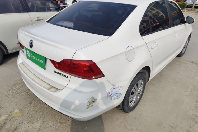 Used Volkswagen Santana 2018 1.5L Automatic Fashion Edition Rear Right 45 Deg