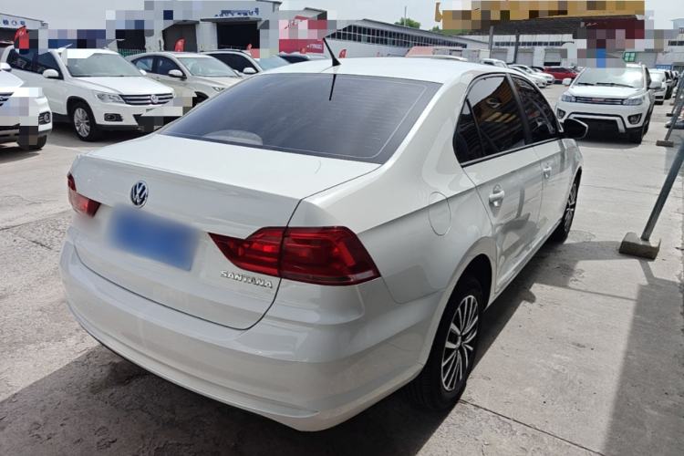 Used Volkswagen Santana 2018 1.5L Automatic Fashion Edition Rear Right 45 Deg