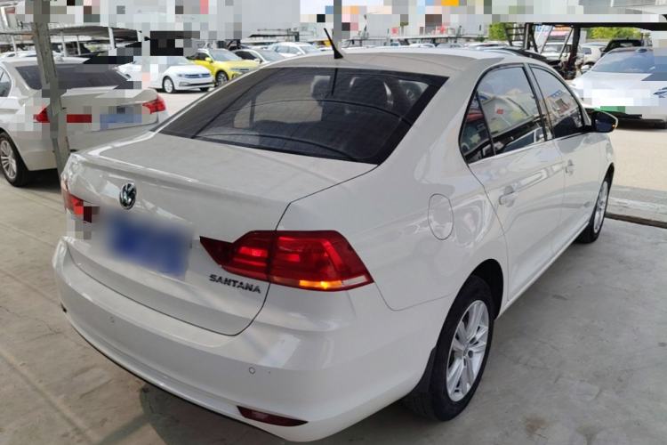 Used Volkswagen Santana 2018 1.5L Manual Comfort Edition Rear Right 45 Deg