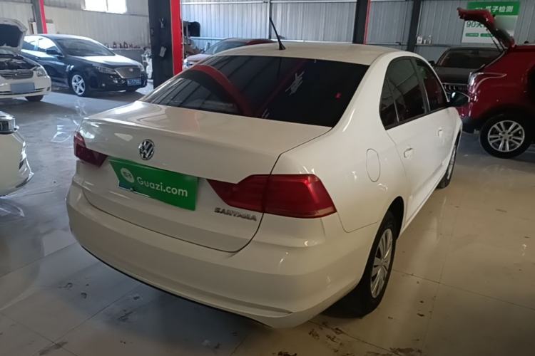 Used Volkswagen Santana 2018 1.5L Automatic Fashion Edition Rear Right 45 Deg